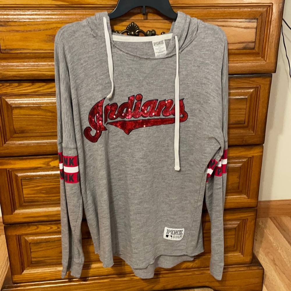 PINK Cleveland Indians long sleeve shirt